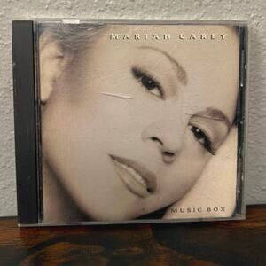Mariah Carey Music Box Audio Music CD Disc 1993 Columbia Records 90s Y2K Pop